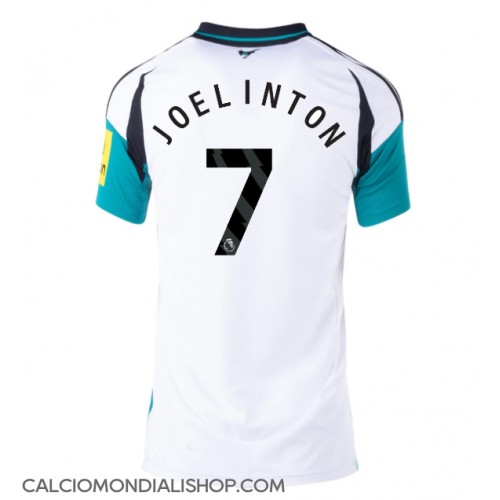 Maglie da calcio Newcastle United Joelinton #7 Seconda Maglia Femminile 2024-25 Manica Corta